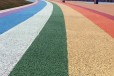 湖北黄冈透水混泥土路面彩色防滑地面地坪施工技术