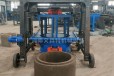 水泥井圈成型机混凝土电力井检查井设备移动制管子机