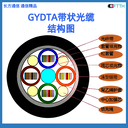 144芯GYDXTW帶狀光纜生產廠家GYDTA-96B1.3光纜定制