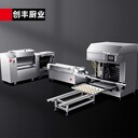 商用饅頭機對輥不沾面全自動圓饃機單人輕松操作饅頭流水線