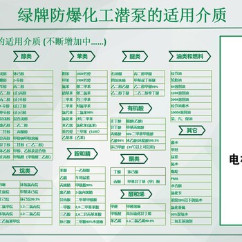 绿牌YQYB化工液下泵304不锈钢潜泵质保5年