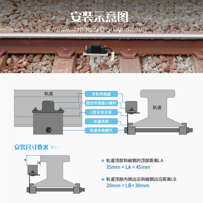 JAVS18-1041有源磁钢（铁路车轮传感器）安装单支架详情图中文--3.jpg