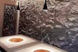PU石皮聚氨酯发泡山岩石大板轻量化快装饰面板代理批发