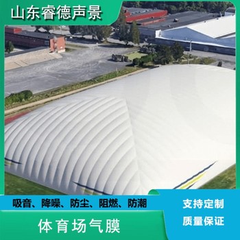rayde氣膜體育場室內(nèi)降噪微孔軟膜材料B1級阻燃環(huán)保防塵