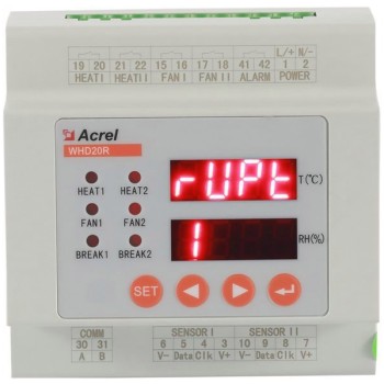 安科瑞WHD20R-22/J温湿度控制器，温湿度控制器价格，环网柜用