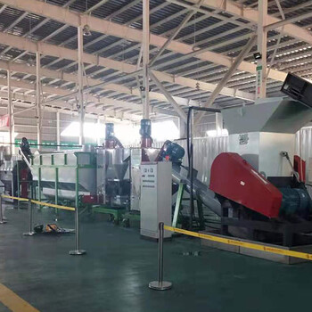 一次性飯盒破碎清洗設(shè)備pp廢塑料再生機器
