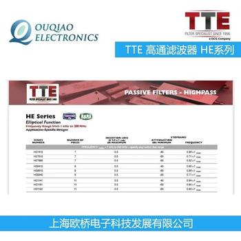 美国TTEHHBHCHC17HE系列高通滤波器