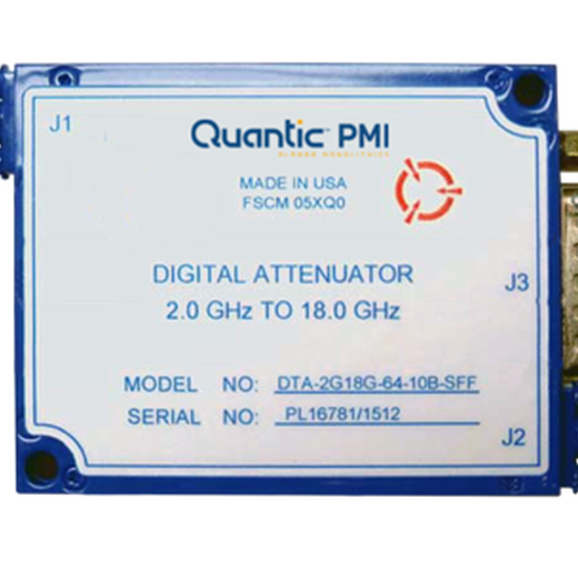 美國PMI10位可編程PIN二極管衰減器DTA-2G18G-64-10B-SFF供應
