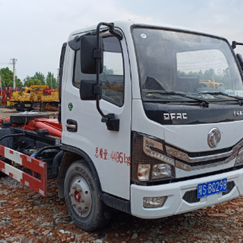 東風(fēng)二手藍牌鉤臂垃圾車包提檔隨時可看車