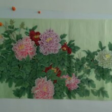 批发工笔牡丹画，纯手绘工笔牡丹画，订制工笔牡丹画。