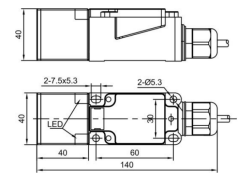 塑料方型电感式接近开关 SELE40XZ 3.png