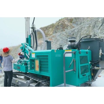 安徽基礎(chǔ)工程施工孔山KS669潛孔鉆機
