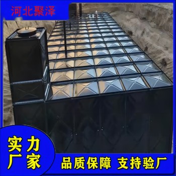 新疆乌鲁木齐地埋水箱供应厂家镀锌钢板水箱玻璃钢水箱消防泵站