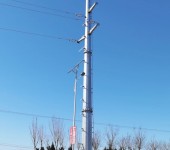 输电线路电力钢管杆电力杆塔