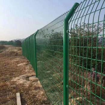 鱼塘外围使用双边护栏网圈地养殖生产销售