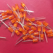 F5橙发橙高亮发光二极管现货供应直插式LED灯珠