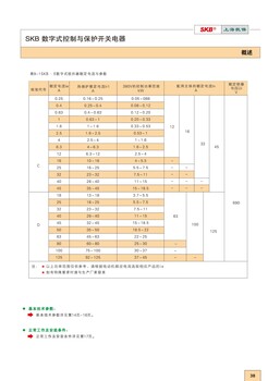 SKB-12C/M6.3/06ME控制與保護開關上海凱保電器過載過流保護