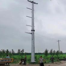 电力钢杆变电站构架避雷针角钢电力铁塔万国施工