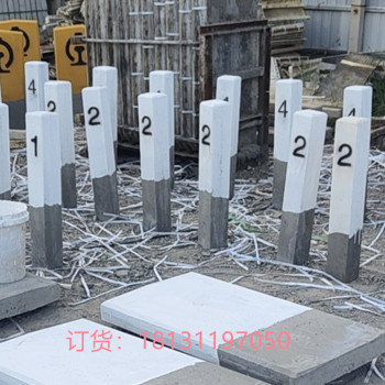 荆州水泥标志桩厂家现货供应百米桩里程碑水泥桩