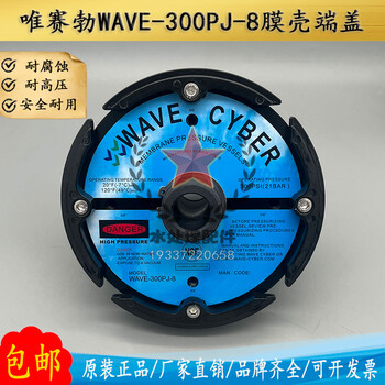 唯賽勃WAVECYBER膜殼端蓋WAVE-300PJ-8ro反滲透原裝水處理玻璃鋼