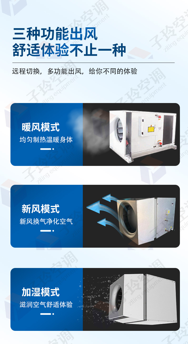 高大空间供暖空调 机组