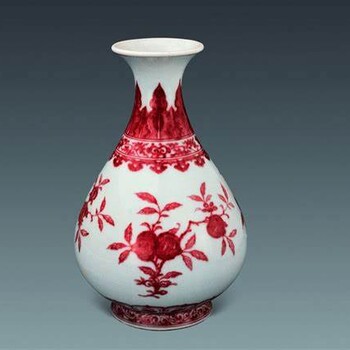 瓷器拍賣成化釉里紅瓷器