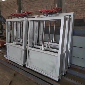 安康铸铁闸门手电动水利工程铸铁方闸门拱形单双向铸铁闸门