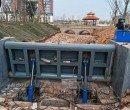 泸州液压坝厂家定做水力自动翻板闸门图片