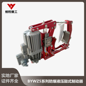 恒阳BYWZ9-500/201防爆液压鼓式制动器性能可靠