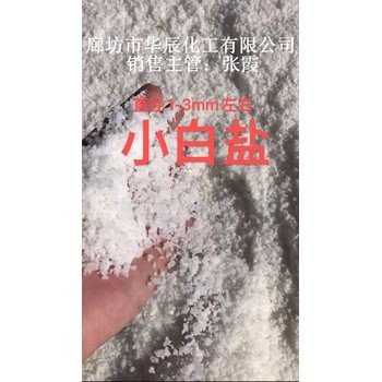 河北工业盐大粒盐（99原盐-除雪化冰）廊坊华辰化工厂