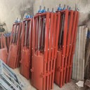 上饒水電站平面拱形鑄鐵圓閘門手電兩用不銹鋼鋼渠道閘門
