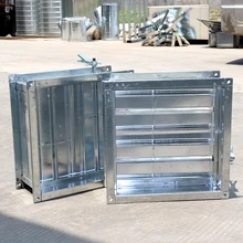 遠(yuǎn)控排煙防火閥電動(dòng)多葉排煙閥廠家