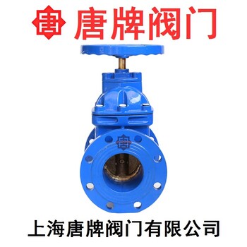 鑄鐵銅芯暗桿人防防護(hù)閘閥Z45T-16Q唐牌泰科滬工上海閥門