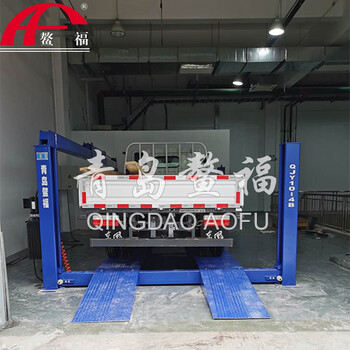 鰲福大車四柱舉升機QJY8-4B電動機械式舉升機大車維修保養(yǎng)