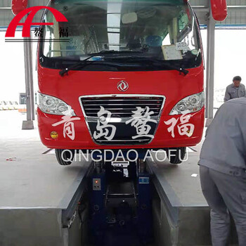 四柱舉升機鰲福廠家供應地溝舉升機大車舉升機汽車舉升機前后移動