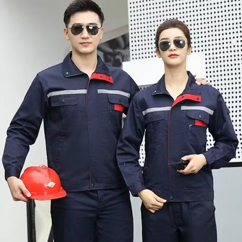 松江工作服廠服工裝定制印字印logo工作服訂做