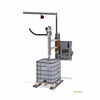 視覺尋址灌裝機_1000L-IBC噸桶香精香料灌裝機