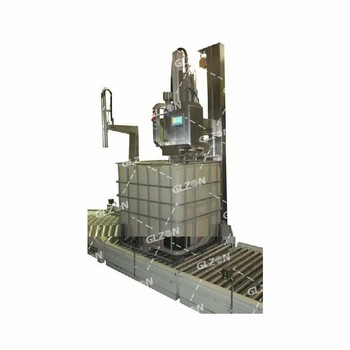 潤滑油灌裝機_1000L噸桶防爆型灌裝機