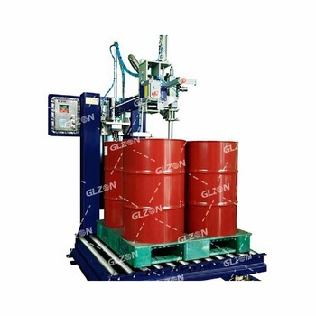 1000L-IBC噸桶自動碼垛灌裝機,乳膠漆灌裝機