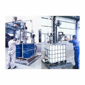 雙頭灌裝機(jī)_1000公斤噸桶防腐液體灌裝機(jī)