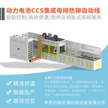 新能源动力电池CCS集成母排热压热铆自动化整线设备FPC绝缘膜热压