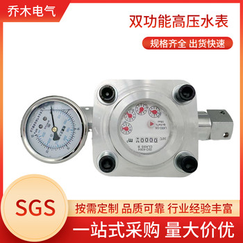 乔木电气SGZ矿用双功能高压水表SGS型煤矿用注水流量计KJ25