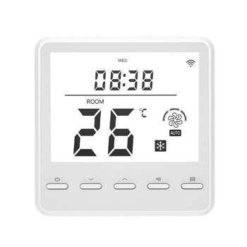 祥帆空調(diào)溫控器地暖液晶控制器KF-700B可選配WIFI涂鴉485接口