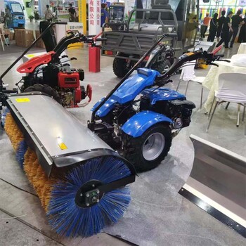 液壓掃雪機新款SSJ1500，手扶式液壓掃雪機操作更流暢，更