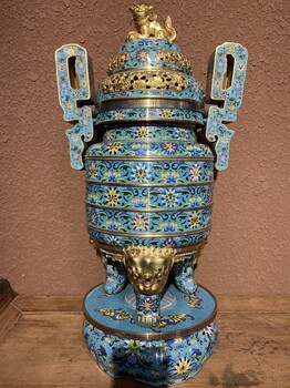景泰藍純手工制作高溫燒制景泰藍銅胎掐絲琺瑯工藝品廠家定制