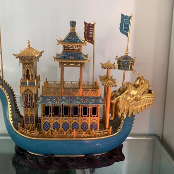 景泰藍(lán)工藝品景泰藍(lán)廠家定制銅胎掐絲琺瑯純手工定制加工