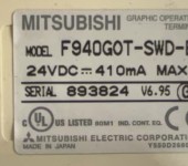 三菱原装F940GOT-SWD-E工业触摸屏印刷机质保一年