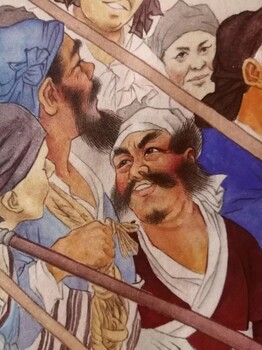 實(shí)力派工筆畫家李天政歡歸圖