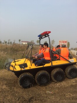 霸王龍水陸兩棲八輪驅(qū)動應急搶險用水陸兩棲車