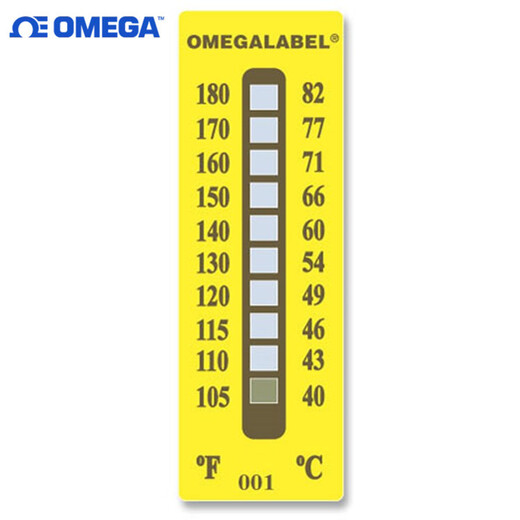 OMEGA奥米佳温度标签TL-10-290-30,TL-10-290-10,TL-10-390-10-30